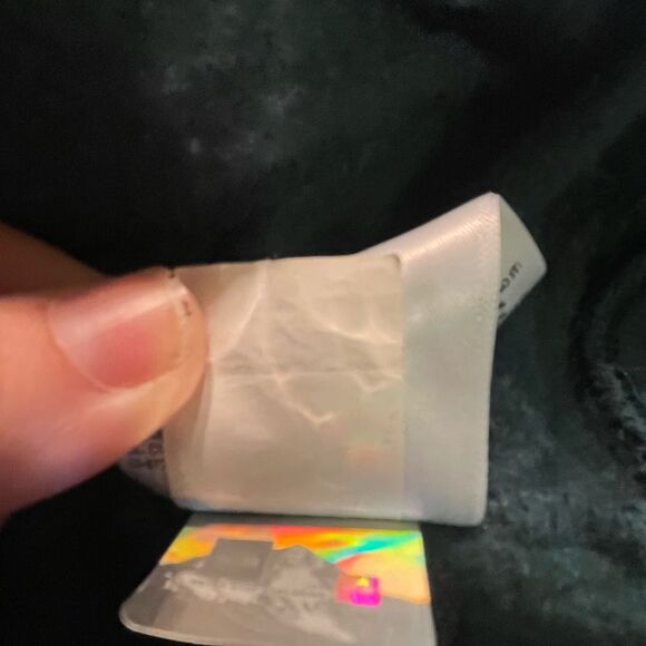 North Face Hoodie Medium Womens Deep Green Half Dome Sweatshirt Hooded - Picture 11 of 12